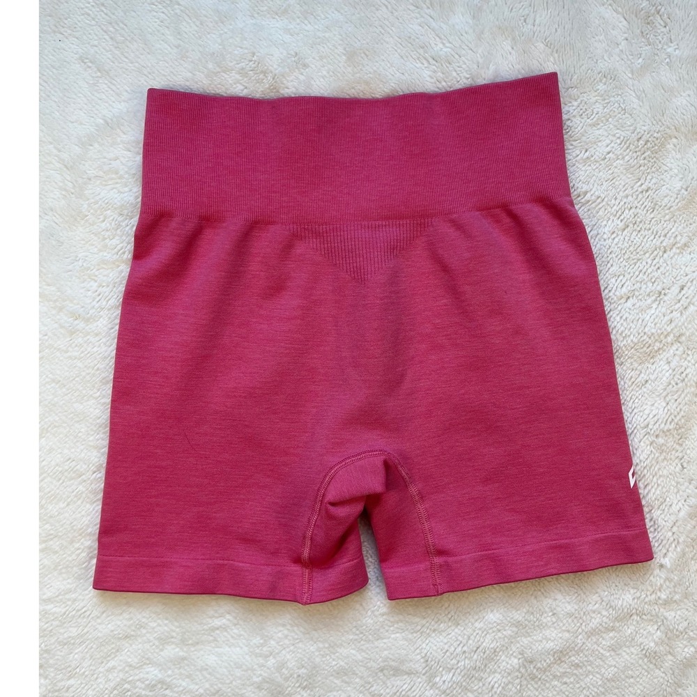 Oner Active Compression Shorts Women Pink High Waisted-Small - Picture 4 of 4